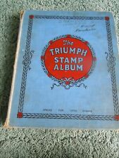 Triumph stamp album for sale  BATTLE