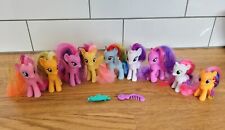 Paquete My Little Pony x 9: Rainbow Power, Wild Rainbow Sweetie Belle & Scootaloo, usado segunda mano  Embacar hacia Argentina