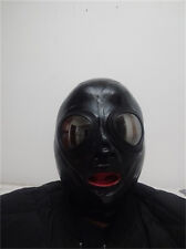 máscara de látex com vidro para os olhos 15cm de comprimento tubo nariz dentes vermelhos 0,4mm feita sob medida comprar usado  Enviando para Brazil