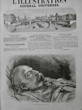 Usado, 1873 I Napoleón III Cama Habitación Procesión Funebre Delegación Abeja Obrera 2 segunda mano  Embacar hacia Argentina