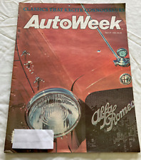 Capa para revista AutoWeek edição de 27 de abril de 1981 Alfa Romeo comprar usado  Enviando para Brazil
