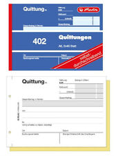 Herlitz 402 quittungsblock gebraucht kaufen  Pinneberg