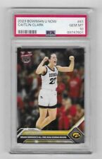 Used, 2023 BOWMAN U NOW CAITLIN CLARK NCAA ALL TIME SCORING #61 PSA 10 GEM MINT for sale  Shipping to South Africa