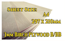 3mm birch plywood for sale  PLYMOUTH