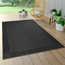 Black outdoor rug for sale  UK