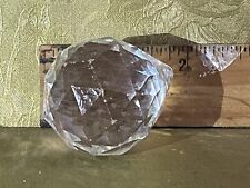 Conjunto de 2 lustres de cristal bola redonda comprar usado  Enviando para Brazil