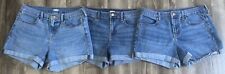 LOTE de 3 shorts jeans femininos OLD NAVY cintura média tamanho 10 comprar usado  Enviando para Brazil