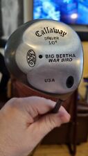 CALLAWAY Driver 10°, Big Bertha War Bird, Steel Head, Boron Graphite FF shaft RH for sale  Shipping to South Africa