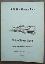 Smb bauplan schnellboot gebraucht kaufen  Gundelsheim