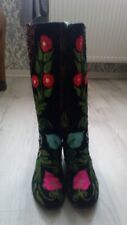 Stiefel bestickt handmade gebraucht kaufen  Schladen-Werla