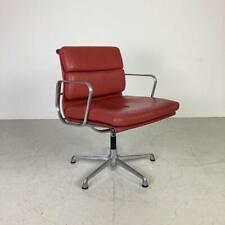Vintage Eames Icf Für Herman Miller Terrakotta Leder Weich Pad Group Stuhl #3527, gebraucht gebraucht kaufen  Versand nach Germany