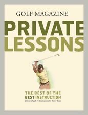 Golf Magazine Private Lessons: Best o by Dusek, David 0810955423 FREE Shipping segunda mano  Embacar hacia Argentina