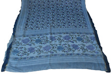 Blue sari indian for sale  Shipping to Ireland