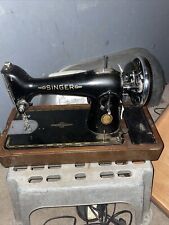 Máquina de coser eléctrica semiindustrial Singer 201K 1953 EH878938 funciona barata segunda mano  Embacar hacia Mexico