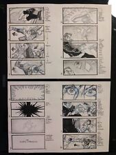 Accesorios de película TOMB RAIDER STORYBOARDS arte de producción Lara Croft Illuminati ASBURY  segunda mano  Embacar hacia Argentina