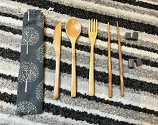 Bamboo cutlery set for sale  NESTON