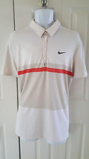 Usado, Camisa polo tênis Nike Roger Federer "RF" L branca osso comprar usado  Enviando para Brazil