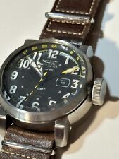 Usado, Relógio masculino invicta pulseira de couro marrom aviador comprar usado  Enviando para Brazil