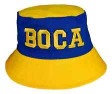 BOCA JUNIORS - Sombrero Bob Azul y Amarillo - Piluso - Nuevo - Argentina, usado segunda mano  Argentina 