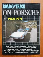ROAD & TRACK ON PORSCHE 1968-1971, CLARKE, BROOKLANDS LIVRO 908 911 912 914 917  comprar usado  Enviando para Brazil