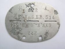Distintivos da marca de serviço alemã Erkennungsmarke dog tags W Waffen elite comprar usado  Enviando para Brazil