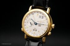 Ulysse Nardin GMT Perpetual Calendar Ref 321-22 18k Yellow Gold Men's Wristwatch, used for sale  Shipping to South Africa