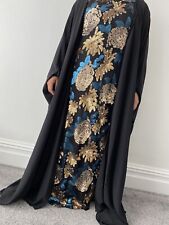 Black abaya jabbah for sale  UK