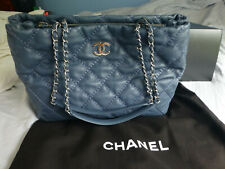 Chanel quilted blue for sale  Medfield