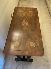 Tavolino legno intarsiato usato  Italia
