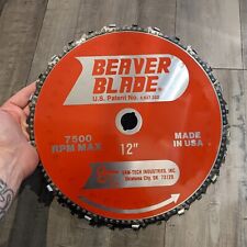 Beaver Blade 12" 7500 RPM Saw-Tech Industries USA Trimmer Mower, used for sale  Shipping to South Africa