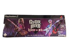 Guitar Hero: Rocks The 80s (Inkl. Gitarrencontroller) Sony PlayStation 2 PS2 comprar usado  Enviando para Brazil