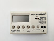 KORG DIGITAL METRONOME MA-20 METRONOME NUMERIQUE BLANC INSTRUMENT MUSIQUE, usado comprar usado  Enviando para Brazil
