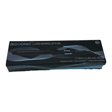 Ferro de ondular BIO IONIC LXT-CL-1.0" preto multi calor cano longo modelador com caixa comprar usado  Enviando para Brazil