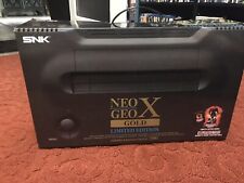 Neo Geo X Gold Limited Edition Handheld Console Complete! Tested Excellent for sale  Shipping to South Africa