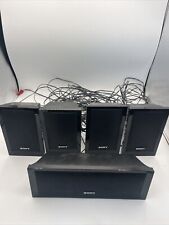 Sony 5.1 Home Surround Sound 5.1 Speaker System 4 SS-TS102, 1 SS-CT101 Tested, used for sale  Shipping to South Africa