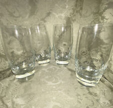 block highball dipple drinking glasses Set Of Four for sale  Shipping to South Africa