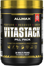 AllMax Nutrition Vitastack Vita Stack Vitamins & Minerals Packs 30 pack for sale  Shipping to South Africa