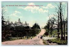 1911 Bancroft Road Reformatory Distancia Valla Exterior Elmira Nueva York Postal, usado segunda mano  Embacar hacia Argentina