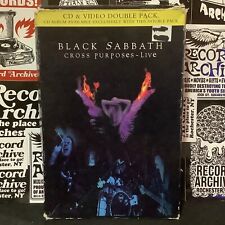 Usado, Black Sabbath - Cross Purposes Live (1995) Big Box And VHS ONLY - Sem CD comprar usado  Enviando para Brazil