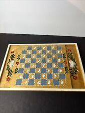 chess checkers board game for sale  Drain
