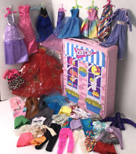 Barbie & Fashion Doll Clothes 80s - Contemporary Case Stand Hangers 47 pc Lot for sale  Shipping to South Africa