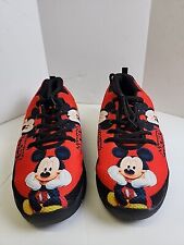 Tênis esportivo feminino Disney Mickey Mouse vermelho silhueta rosto inteiro tamanho 8.5 comprar usado  Enviando para Brazil