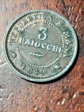 Moneta baiocchi antica usato  Ugento