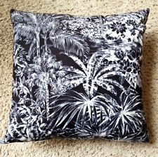 Usado, Travesseiro de arremesso Pottery Barn ao ar livre preto branco palmeiras tropical costeiro 22" comprar usado  Enviando para Brazil