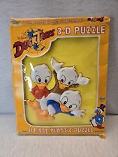 Vintage DuckTales 11 piece 3D Puzzle Disney 1986 illco  Frame 13.5"×11" for sale  Shipping to South Africa