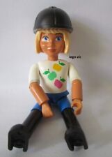 Lego belvfemale59a Belville Figure fillette girl +Hat Chapeau 5854 Pony Cheval na sprzedaż  Wysyłka do Poland