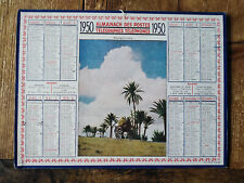 Calendrier ptt 1950 d'occasion  France