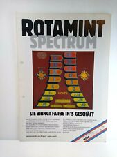 Nsm rotamint spectrum for sale  Shipping to United Kingdom