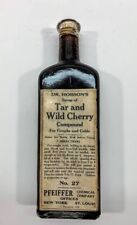 Garrafa de remédio vintage - Rótulo e conteúdo composto cereja selvagem do Dr Hobson comprar usado  Enviando para Brazil