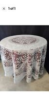 Lace tablecloth round for sale  Greenup